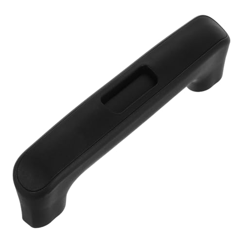 ROMISBABA Mango Telescópico de Plástico Negro Mediano, Repuesto para Maleta Asa Ajustable, Empuñadura Resistente para Equipaje de Viaje, Accesorio para Recambio de Tirador de Maleta