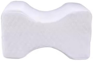 Memory Foam Leg & Knee Pillow for Side Sleepers – Helps with Hip, Back, and Sciatica Pain – Adjustable Strap Included – HSA/FSA Eligible