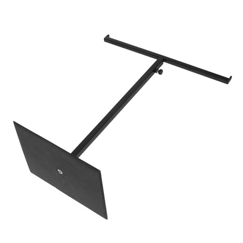 Alipis Soporte para Toallas de Mano Ajustable Base Estable y Acabado Negro Soporte Independiente para Baño y Cocina Rack de Inoxidable para Varias Toallas