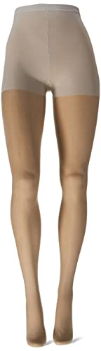Image of Berkshire 4412 Women's Shimmers Ultra Sheer Control Top Pantyhose - Sandalfoot Toe 15 Denier Nylon & Spandex Tights