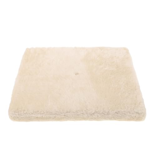 Lurrose Plateau de Rechange Beige pour Arbre à Chat M8/m10 en Peluche et Panneau de Particules, Surface Lisse et Robuste pour Projets DIY D'accessoires pour Chats