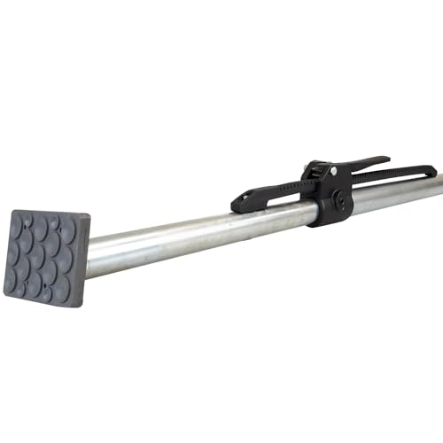 US Cargo Control Adjustable Load Lock Bar for Semi Trailers 88.98 to 103.94 Use Load Bars for Semi Trailers Box Trucks and Enclosed Vans - Ratcheting Cargo Bar with Non-Slip Pads