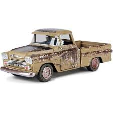 Motormax 1958 Apache Fleetside Pickup 1:24 Modelo Diecast miniatura 2