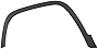 KARPAL Front Left Driver Side Wheel Arch Fender Flare Molding Trim Housing Compatible With 2014-2018 Jeep Cherokee CH1290111 LH