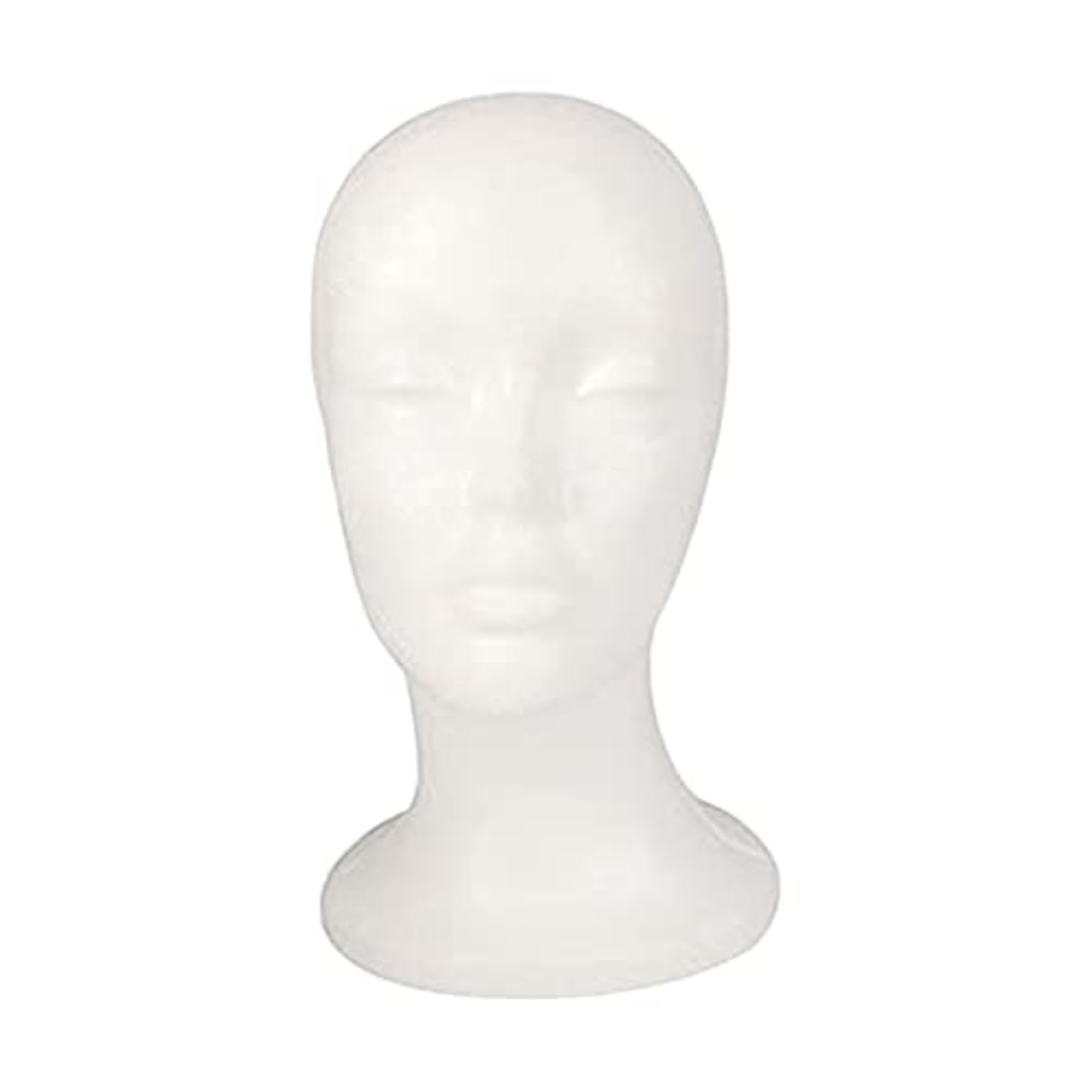 White Holder Hairpiece Stand for Home Use