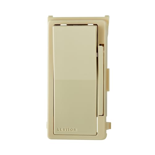 Leviton Decora Digital Dimmer Switch Color Change Faceplate with Locator Light, DDKIT-I, Ivory