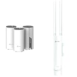 tp link outdoor cpe210 ROAMING CONTINUO - Deco creará una red unificada con un solo SSID, cuando se mueva por la casa, siempre se conectará la mejor unidad sin pérdida de señal; Deco E4 también es compatible con otros Deco