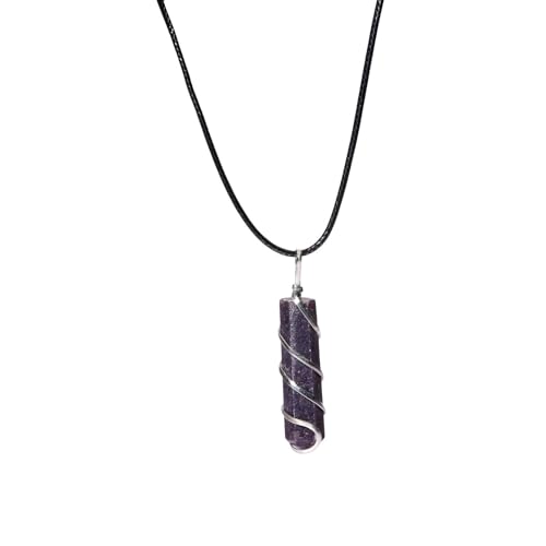 AYANA Lepidolite Crystal Necklace...
