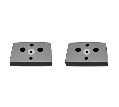 Motorcycle Tour Pack Pak Latch Spacers para Harley Davidson Touring Road King Road Glide FLTRX Electra Glide Street Glide FLHX FLHT 1984-2013 (Negro) miniatura 2