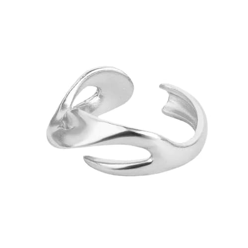 Bague géométrique graphique au design épuré et finitions premium - 2