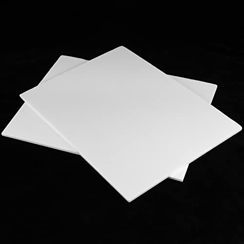 SHEUTSAN 50 Packs 11 x 14 Inches White Foam Board, 1/8 Inch Thick Foam Core Backing Boards Mat Board Center for Photo Backdrop Board Wedding Signs Home Office Decoration DIY Crafts