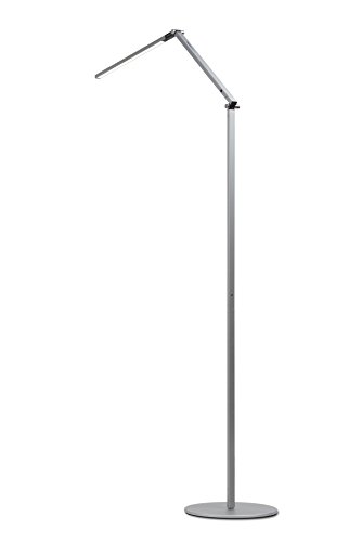 Koncept AR5000-W-SIL-FLR Z-Bar LED Floor Lamp, Warm Light, Silver - Thumbnail 2