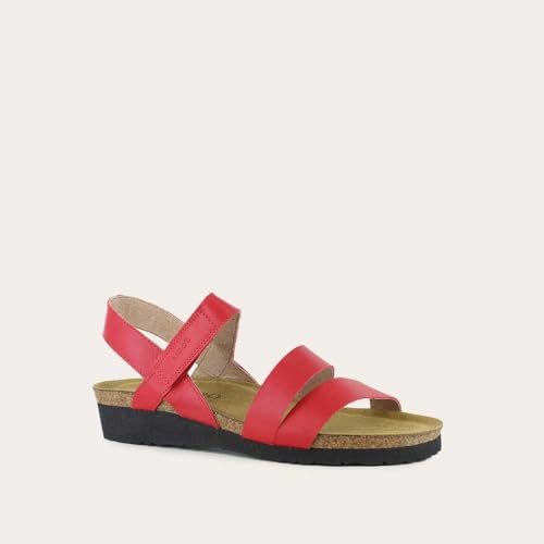 Image of NAOT Kayla Women's Sandals - Supportive 3-Strap Design with Backstrap, Cork & Latex Footbed - Arch Support - Travel-Friendly Comfortable Walking Sandals for All-Day Wear