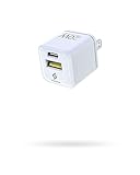 USB C Wall Charger, SINDOX Tiny 2-Ports 20w USB and USB C Charger Block (PD/QC 3.0), Apple Power Adapter Plug Brick for New iPhone 13/12/11/Pro/Pro Max/Mini, iPad/Pro, AirPods, Samsung, Pixel