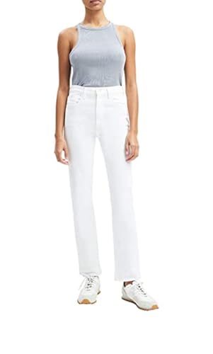 7 For All Mankind Easy Slim in Clean White