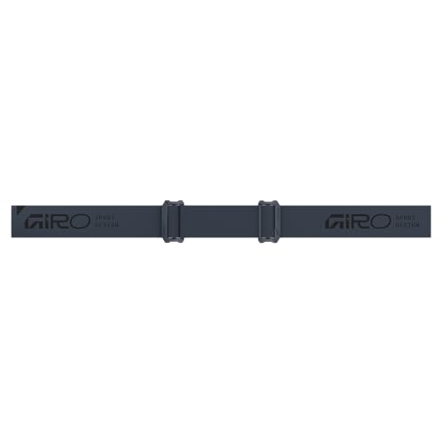 Image of Giro Method Ski Goggles - Snowboard Goggles for Men, Women, Youth - Indigo Blue Stacked - Vivid Jet Black & Vivid Infrared