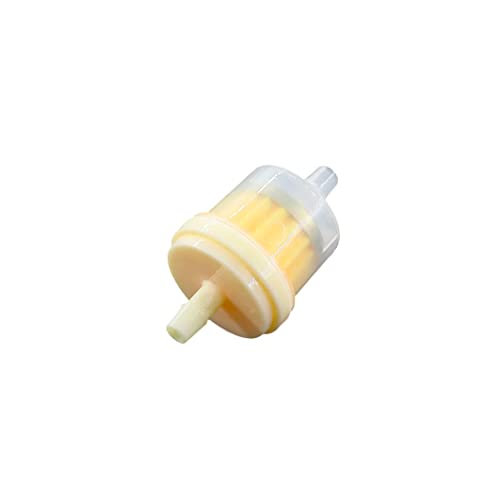 MCHNIC 2x Benzinfilter Kraftstofffilter 6mm Universal für Mofa, Moped, Mokick, Motorrad, Roller, Atv, Quad, Auto Traktor usw.