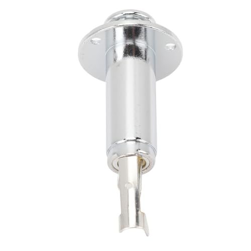 SPYMINNPOO Hochempfindlicher EQ-Equalizer-Ausgangsstecker-Verbindungsanschluss für E-Gitarren-Endpin-Mono-Ausgangsanschluss, Ideal für Akustische Instrumente (SILVER)