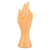 LRXIYODE Female Mannequin Hand Display for Jewelry and Gloves Stable Plastic Hand Model with Wear and Deformation Resistance Multi-function Jewelry Organizer for Rings Bracelets Watches