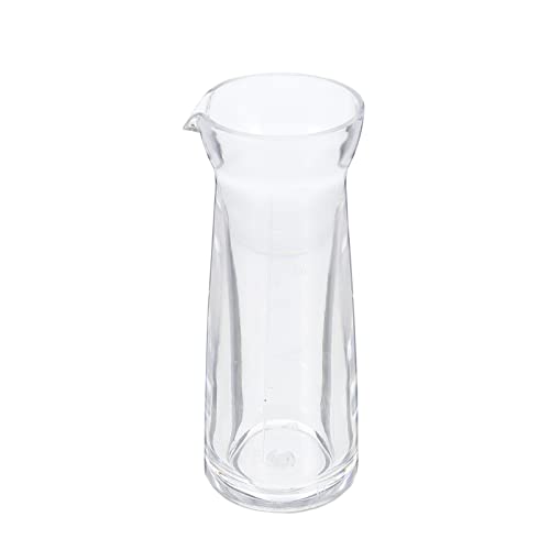 FOMIYES Wine Aerator Personal Size Decanters Wine Decanter Single Wine Serving Clear Plastic Personal Serving Decanter Aerator 200ML for Home Bar Small Serving Glass Beverage Dispenser