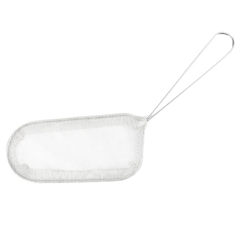 Anneome Fry Basket with Handle for Deep Frying Multi Function Mesh Strainer Kitchen Gadget for Convenient Frying and Steaming