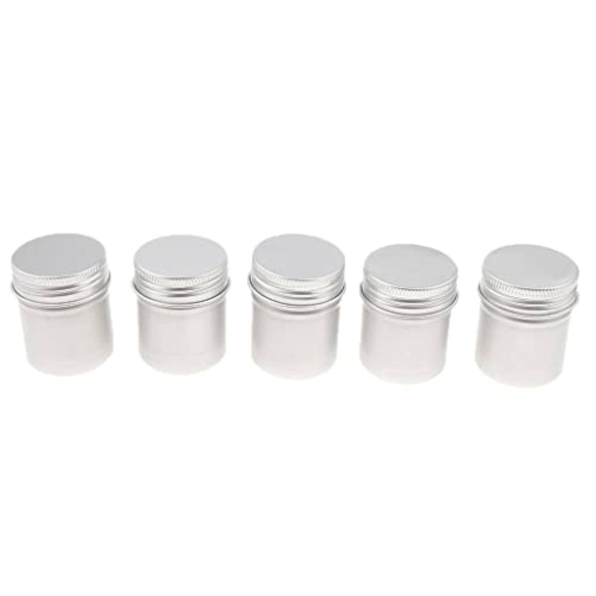 50g Aluminum Powder Container Bottle with Screw Thread Lid