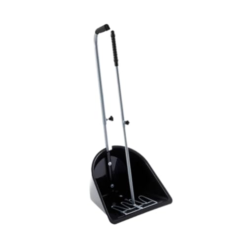 STARTIST 馬糞熊手とちりとり ペットの排泄物掃除用馬小屋用人間工学に基づいた大容量トレイ 馬小屋掃除キット 馬糞スクーパー