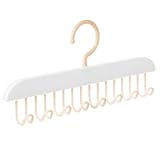 Closet Space Helper: elimina el desorden con este versátil organizador de perchas que puede acomodar hasta 8 prendas, desde ropa interior y sujetadores hasta bufandas, chalecos, corbatas y cinturones. Organiza tu armario y ahorra dinero para prepararte.