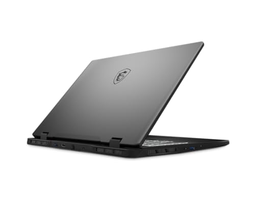 MSI Creator M16 HX C14VEG-090XES Laptop, 40,6 cm (16 Zoll), QHD+ (Intel Core i7 14700HX, 16 GB RAM, RTX 4050, 1 TB SSD, Free Dos) Lunar Gray - Spanische QWERTY-Tastatur