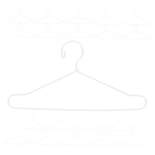 MUCKLILY 20pezzi Grucce in Metallo Per Vestiti Da Grucce in Per Da Accessori Per Vestiti Da Grucce in Metallo Per Per Organizzazione Dei Per Bambole