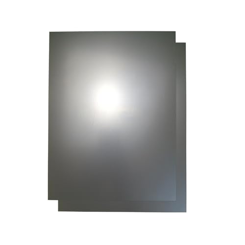 9x12 18 Gauge Mild Steel Sheet (2 Pack) Cold Rolled DIY, Home, Commercial Use