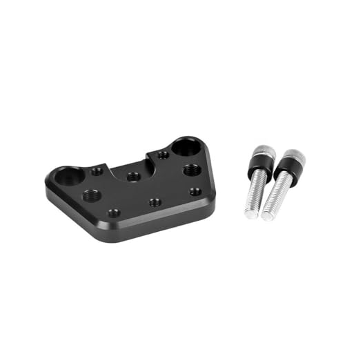 Couvercle fixation guidon moto CNC rehausseur haut de gamme