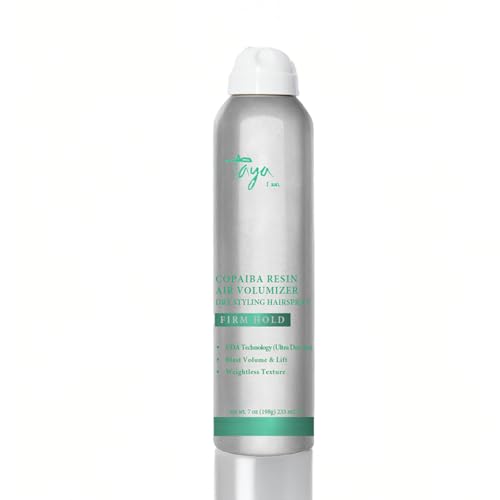 Taya Air Volumizer Flash-Drying, Strong Hold, Volumizing Hairspray. With U.D.A. (Ultra-Dry-Air) Spray Technology.