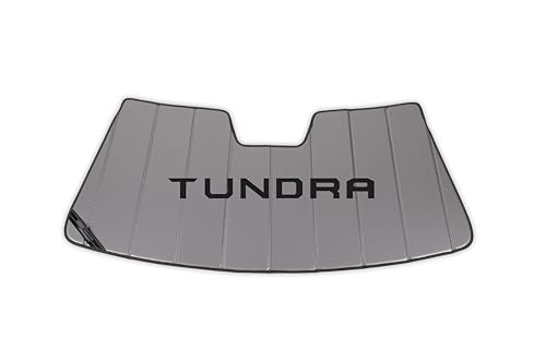 Covercraft UVS100 Custom Windshield Sunscreen with Tundra Logo for 2022-2026 Toyota Tundra