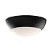 Alora Mood FM522211MBOP Rubio Flush Mount, Matte Black/Opal Matte Glass