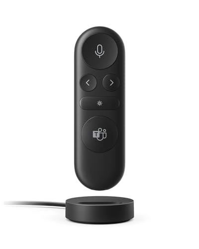 Microsoft Presenter+ (2022), Wireless and Bluetooth Presentation Clicker for PowerPoint, Advanced Built-in Features, Black Color - image 8