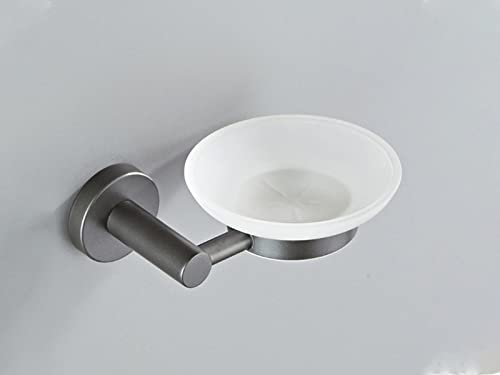 Accessoires de salle de bain gris en laiton pour optimiser un espace bien-être - 5