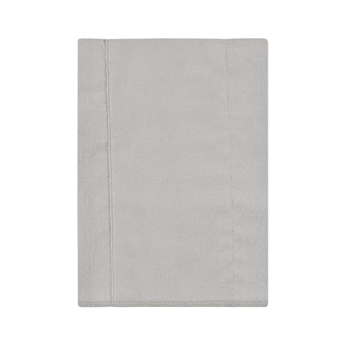 Image of Hudson Baby Unisex Baby Cotton Poly Flannel Burp Cloths, Farm Friends Cream 7-Pack, One Size