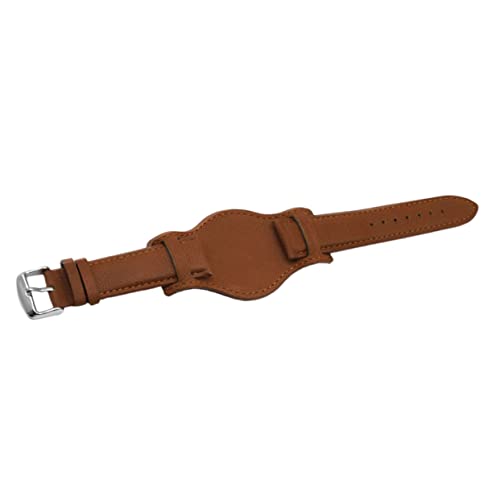 Bracelet de montre en cuir 16mm vintage confortable homme et femme