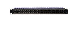 Canare 244U-DVJBW 4RU 2x24 3 Row Standard Sized Video Panel - Normalle