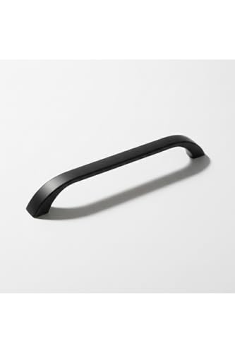 Siyah Metal Mutfak Dolap ve Çekmece Kulbu, Mobilya Kulp (96 mm, Adet, 1)