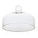 Kuchen Glocke Glas Transparent Glasglocke Käseglocke Käse Torten Kuchen Glashaube Tortenglocke Lebensmittel Haube Abdeckung Kuchen Abdeckhaube für Speise Eseen Cover