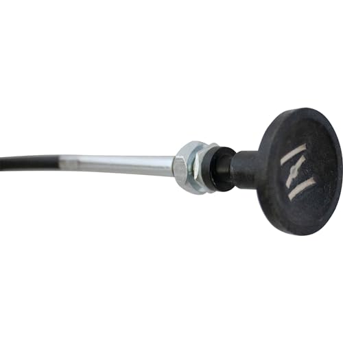 Stens 290-924 Choke Cable Compatible with/Replacement for Exmark Metro, Turf Tracer, Viking 103-1796 34 1/4" Conduit Length, 36" Length, Push/Pull Action, Knob on one end, Z Bend on Other Cable Ends