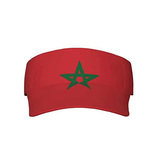 Image of Cute Funny Flag Hat Women Men Adjustable Flag Sport Sun Visor Hat Summer Fashion Sun Cap Beach Flag Hat