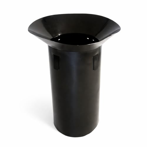 Heavy Duty HDPE Leaf Bag Funnel for 30 Gallon Yard Waste Bags Reusable Lawn & Garden Bag Holder Insert Rigid Leaf Collector Chute for Easy Yard Cleanup & Leaf Disposal