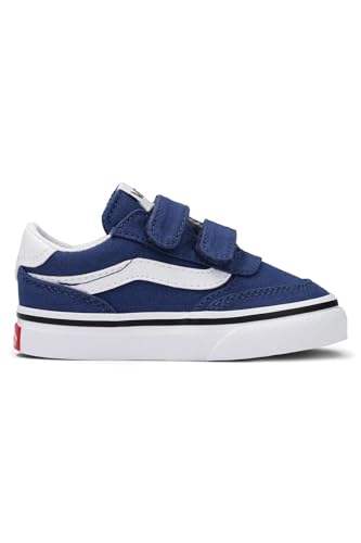 Vans Brooklyn LS V Sneaker, True Navy, 37 UK Enfant, Bleu Marine véritable, 36.5 EU