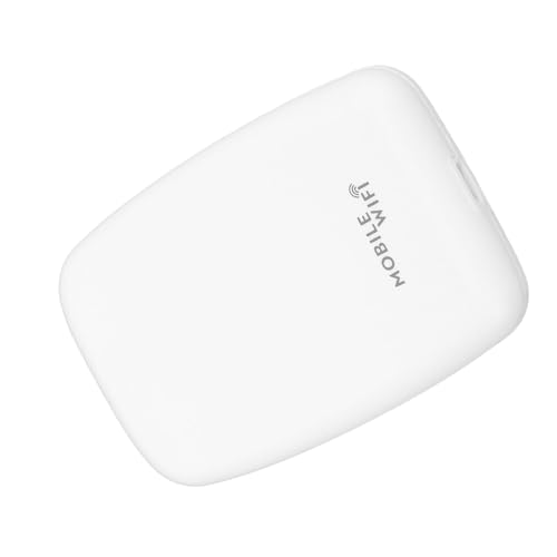 Image of 4G Portable, 50Mbps Light Load Mobile Router Supports 10 Devices for Laptop (White)