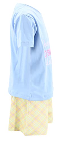 Image of Unique Baby Boys 2pc Shorts Set Outfit Short Sleeve Shirt with Embroidery Design and Shorts