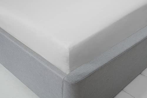 Emma Barclay Lyla Fitted Sheet in White - Double - Image 4