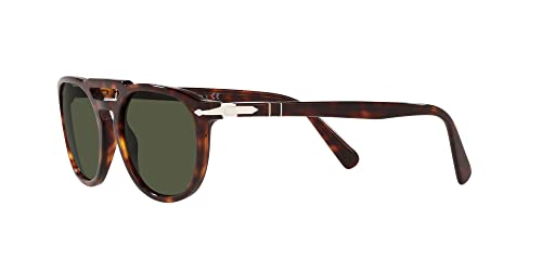 Persol Po3279S Square Sunglasses, Havana/Green, 52 Mm #TOP2